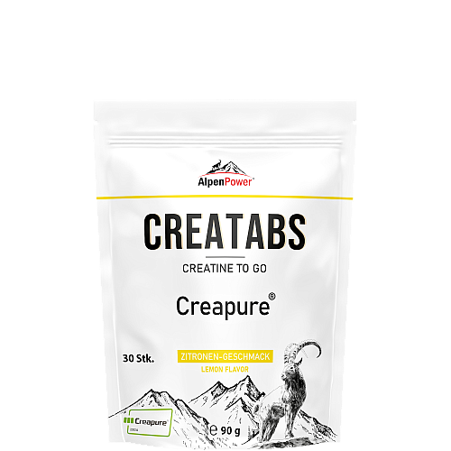 AlpenPower Creatabs | Creatine to go Kautabletten