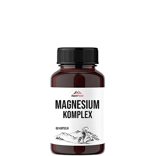 AlpenPower Magnesium Komplex | 60 Kapseln