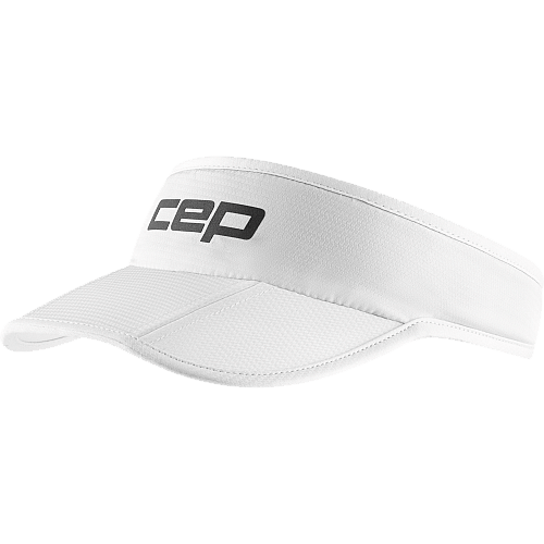 CEP Run Foldable Visor | Faltbare Schildkappe | White