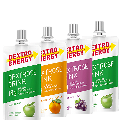 DEXTRO ENERGY Dextrose Drink Testpaket l 18 g Glukose