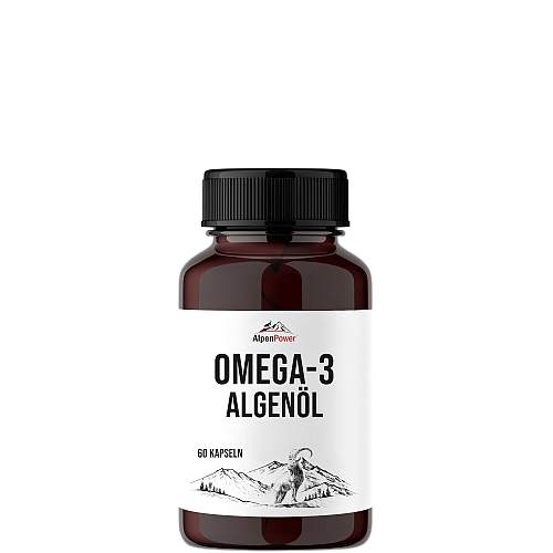 AlpenPower Omega-3 Algenl | Vegan Forte