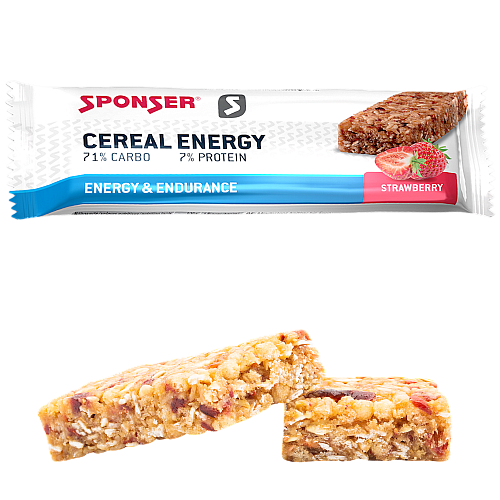 Sponser Cereal Energy Bar Strawberry (40 g)