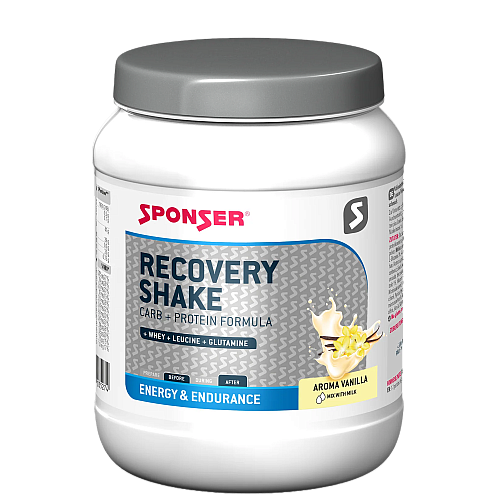 SPONSER Recovery Shake Vanilla (900 g Dose)