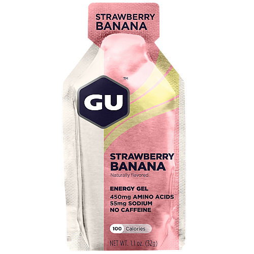 GU Energy Gel Strawberry Banana (32 g Beutel)