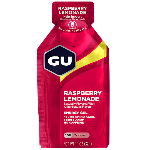 GU Energy Gel Raspberry Lemonade (32 g Beutel)