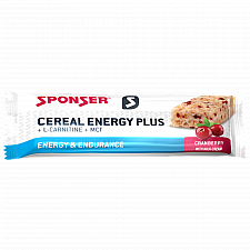 SPONSER Cereal Energy Plus Bar | L-Carnitin