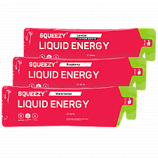 SQUEEZY Liquid Energy Gel Testpaket