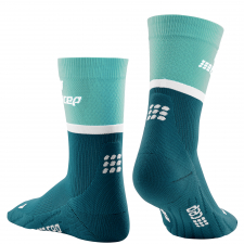 CEP The Run 4.0 Mid Cut Compression Socks Herren | Ocean Petrol