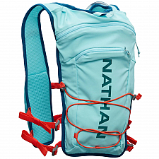 NATHAN Quickstart 2.0 Trinkrucksack 6 L | Cyan