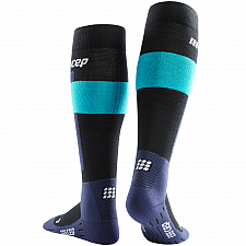 CEP Ski Merino Compression Socks Damen | Blue