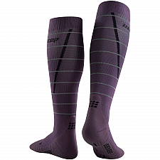 CEP Reflective Compression Socks Damen | Purple