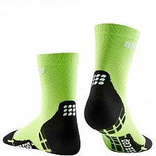 CEP Run Ultralight Short Cut Compression Socks Herren | Flash Green