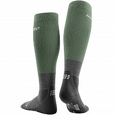 CEP Hiking Merino Compression Socks Damen | Green Grey