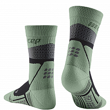 CEP Hiking Max Cushion Mid Cut Compression Socks Damen | Grey Mint