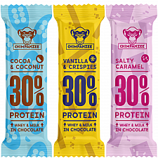 CHIMPANZEE High Protein Bar 30 % Testpaket | Glutenfrei