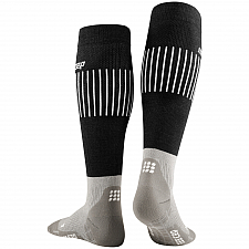 CEP Ski Ultralight Compression Socks Herren | Black Grey