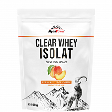 AlpenPower Clear Whey Isolat | Wie ein Softdrink | 500 g Beutel