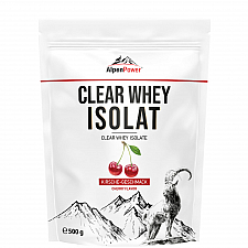 AlpenPower Clear Whey Isolat | Wie ein Softdrink | 500 g Beutel