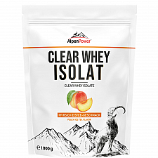 AlpenPower Clear Whey Isolat | Wie ein Softdrink | 1000 g Beutel