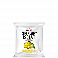 AlpenPower Clear Whey Isolat | Wie ein Softdrink | 30 g Beutel