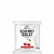 AlpenPower Clear Whey Isolat | Wie ein Softdrink | 30 g Beutel