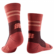 CEP Training Mid Cut Compression Socks Unisex | Red