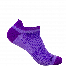 WRIGHTSOCK Coolmesh II Low Tab | Purple Plum | Dnn