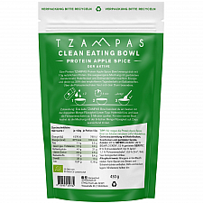 TZAMPAS Clean Eating Bowl l Protein Apple Spice | DE-KO-006