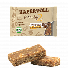 Hafervoll Porridge 2 Go Energy Bar | BIO DE-KO-006