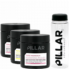 Pillar Performance Triple Magnesium Pulver | 3 Dosen + Shaker