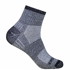 WRIGHTSOCK Escape Quarter | Black Twist | Mitteldick