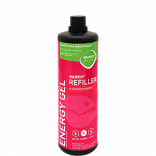 SQUEEZY Energy Gel | 3 x 500 ml Nachfllflasche | Mit Gelflasche