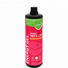 SQUEEZY Energy Gel | 3 x 500 ml Nachfllflasche | Mit Gelflasche