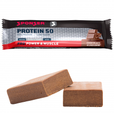 SPONSER Protein 50 Bar | Auslaufartikel | 70 g Riegel | MHD 28.02.25