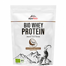 AlpenPower BIO Whey Protein Shake | 500 g Beutel | MHD 10.04.25