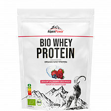 AlpenPower BIO Whey Protein Shake | 500 g Beutel | MHD 10.04.25