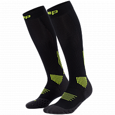 CEP Core Run 5.0 Compression Socks Damen | Black-Lime